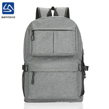 China factory custom travel water repellent usb charging backpack